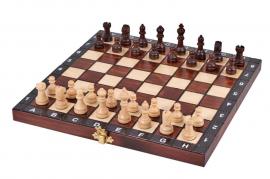 50 x 50 x 3 cm bord blanc Master of Chess GENTLEMAN Jeu déchecs en bois 50 x 50 x 3 cm pour adultes et enfants faits à la main avec jeu déchecs 