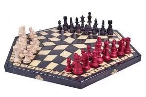 Jeux d'échecs à trois joueurs